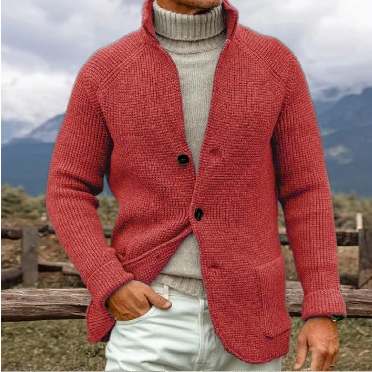 SULTA™ STRUCTURED KNITTED CARDIGAN