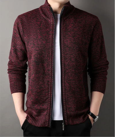 SULTA™ Men's Knit Stand Collar Cardigan Jacket