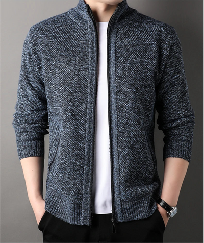 SULTA™ Men's Knit Stand Collar Cardigan Jacket