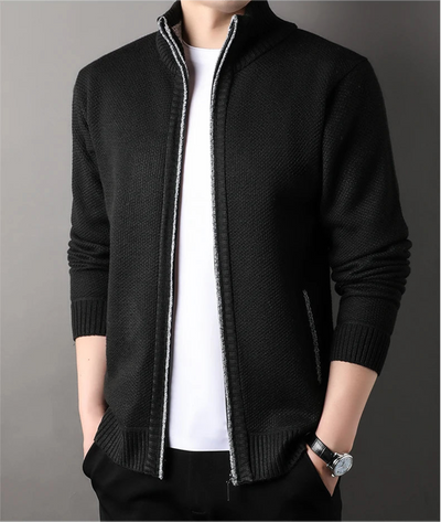 SULTA™ Men's Knit Stand Collar Cardigan Jacket