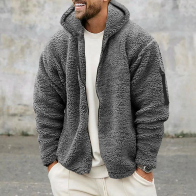 SULTA™ Plush Lamb Wool Hooded Jacket